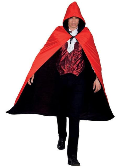 Capa de Conde drácula reversible con capucha para adulto - Boland | Funidelia