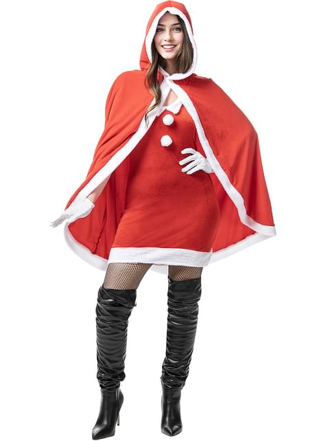 Capa de Mamá Noel para mujer - Funiglobal | Funidelia