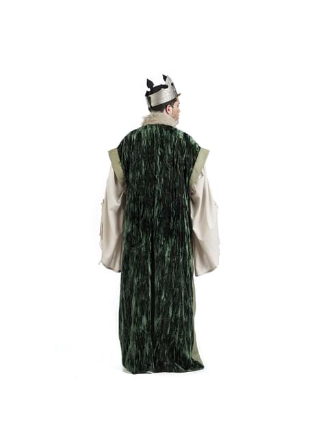 Capa de rey verde para hombre - Limit | Funidelia