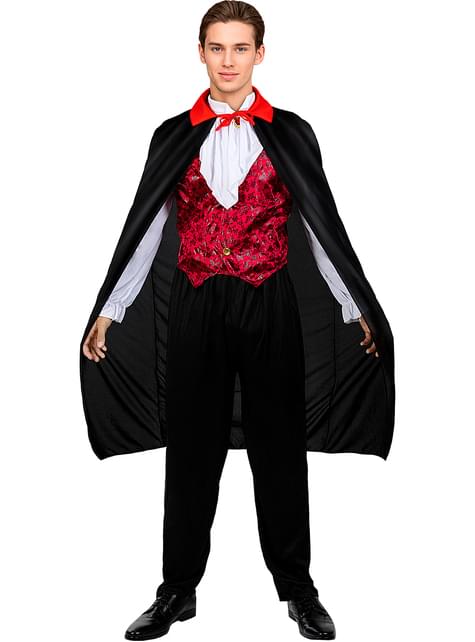 Capa de Vampiro negra 110 cm para adulto - Funiglobal | Funidelia