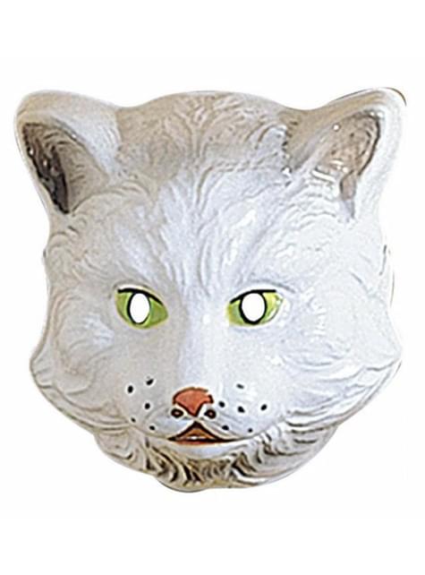 Careta de gato infantil de plástico