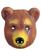 Careta de oso infantil de plástico
