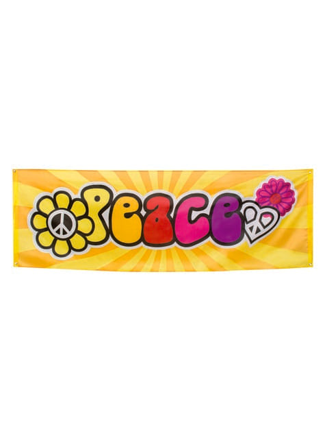 Cartel de fiesta hippie “Peace“