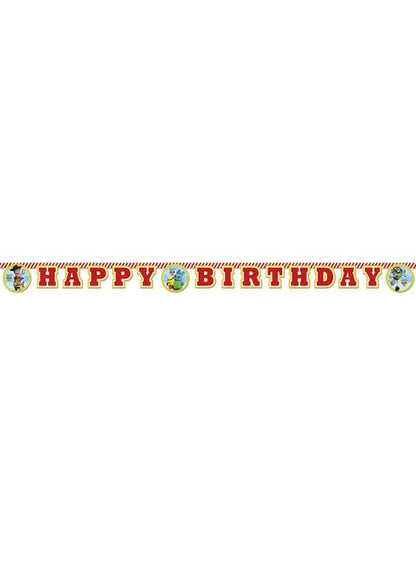 Cartel Happy Birthday de Toy Story 4 - Procos | Funidelia