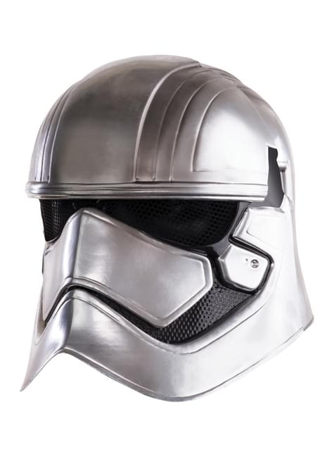 Casco completo de Capitán Phasma Star Wars Episodio 7 para mujer