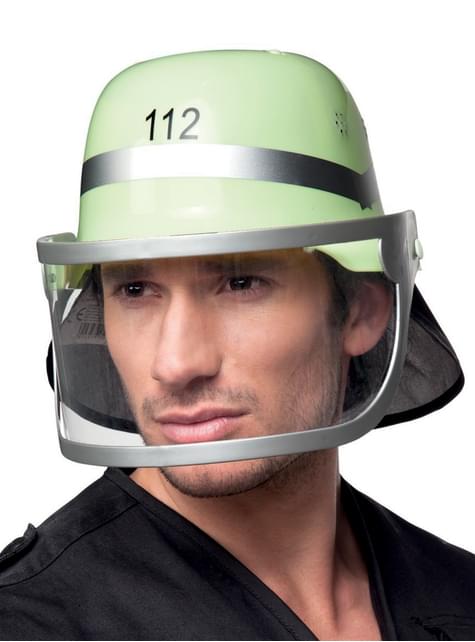 Casco de bombero al rescate para adulto