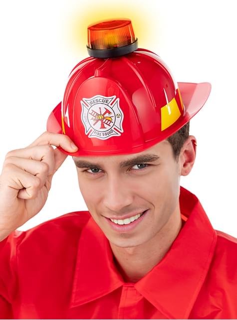 Casco de bombero para adulto - Funiglobal | Funidelia