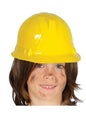Casco de obrero amarillo infantil
