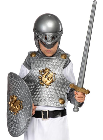 Casco, escudo y armadura medieval para niños - Funiglobal | Funidelia