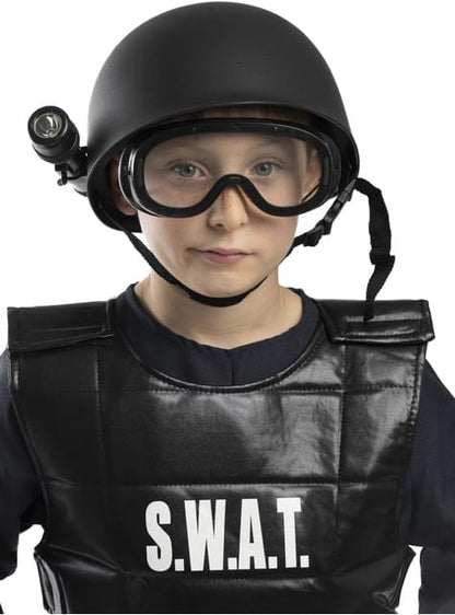 Casco policía SWAT para niños - Funiglobal | Funidelia
