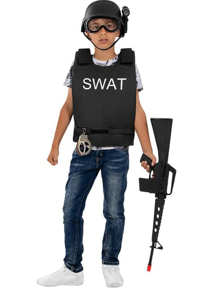 Casco policía SWAT para niños - Funiglobal | Funidelia
