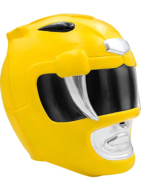Casco Power Ranger Amarillo para adulto - Funiglobal | Funidelia