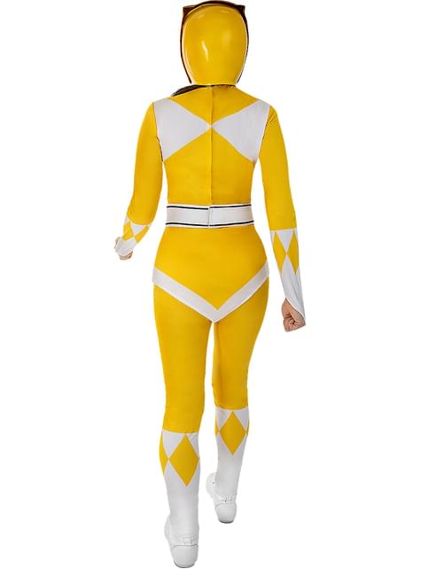 Casco Power Ranger Amarillo para adulto - Funiglobal | Funidelia