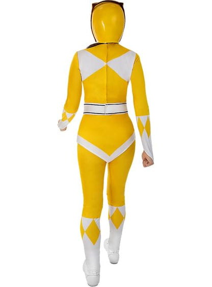 Casco Power Ranger Amarillo para adulto - Funiglobal | Funidelia