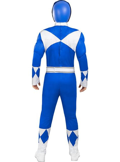 Casco Power Ranger Azul para adulto - Funiglobal | Funidelia