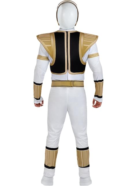 Casco Power Ranger Blanco para adulto - Funiglobal | Funidelia