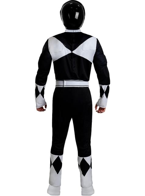 Casco Power Ranger Negro para adulto - Funiglobal | Funidelia
