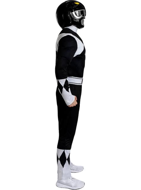 Casco Power Ranger Negro para adulto - Funiglobal | Funidelia