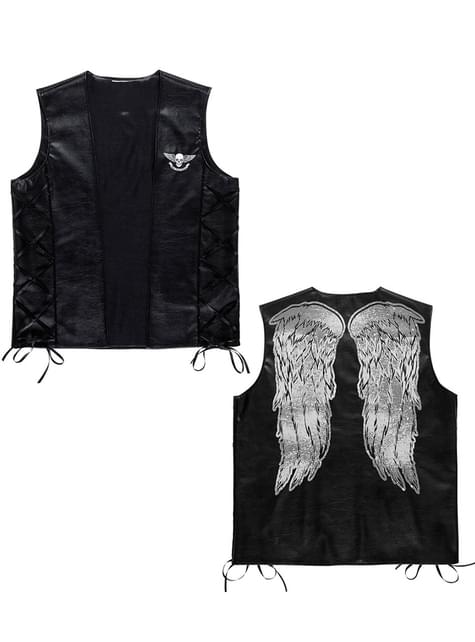 Chaleco con alas de cazador de zombies para adulto