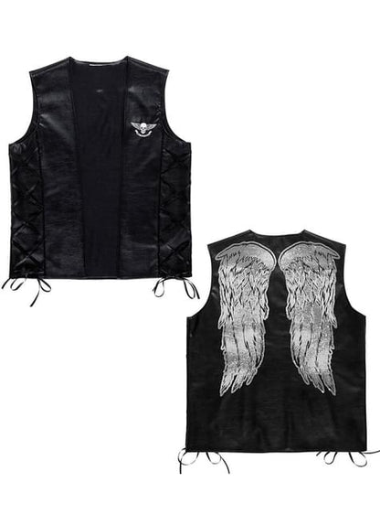Chaleco con alas de cazador de zombies para adulto