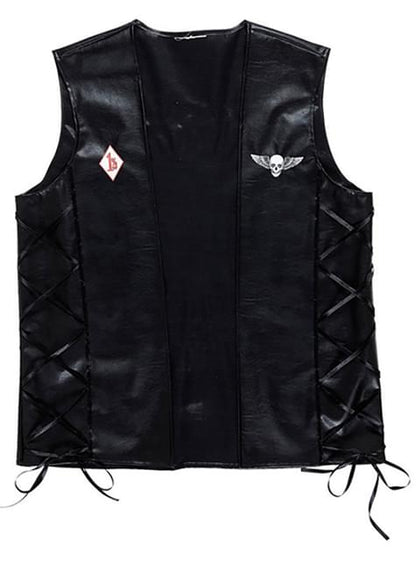 Chaleco de motero forzudo para hombre