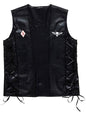 Chaleco de motero forzudo para hombre