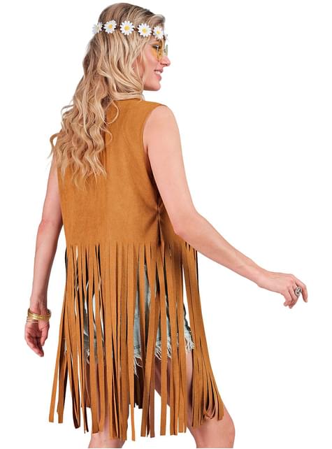 Chaleco hippie para adulto - Widmann | Funidelia