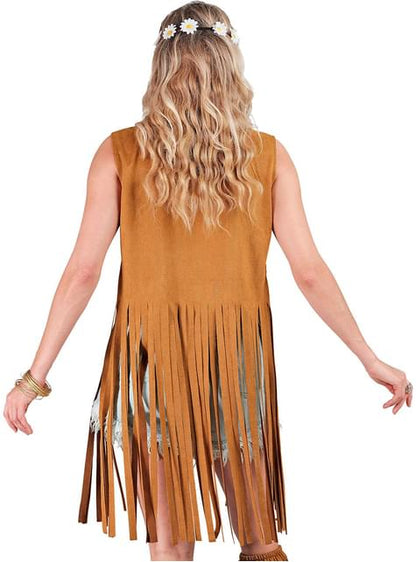 Chaleco hippie para adulto - Widmann | Funidelia