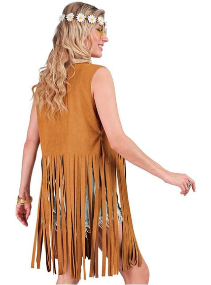 Chaleco hippie para adulto - Widmann | Funidelia