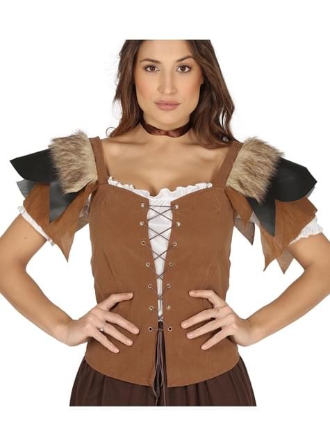 Chaleco medieval para mujer