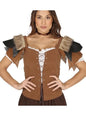 Chaleco medieval para mujer