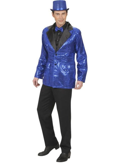 Chaqueta azul año 70 para hombre - Widmann | Funidelia