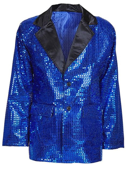 Chaqueta azul año 70 para hombre - Widmann | Funidelia