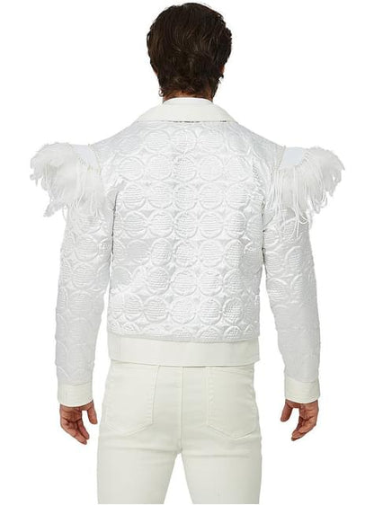 Chaqueta de Elton Jonh con plumas para hombre - Smiffys | Funidelia