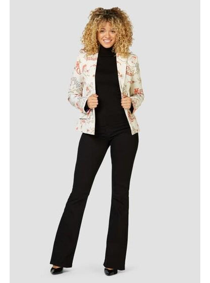 Chaqueta de Santa Claus para mujer - Opposuits - Opposuits | Funidelia