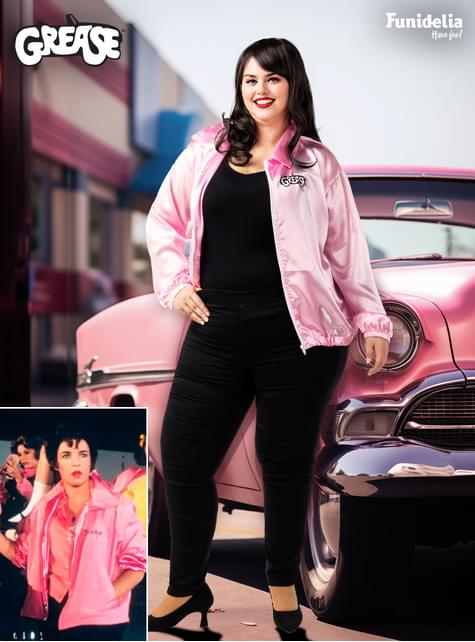 Chaqueta de Pink Ladies para mujer talla grande - Grease - Funiglobal | Funidelia