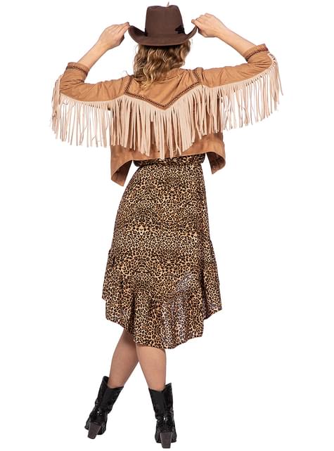 Chaqueta flecos de festival para mujer - Wilbers | Funidelia