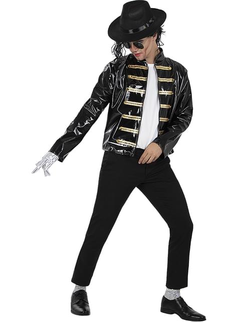 Chaqueta militar negra Michael Jackson para adulto - Funiglobal | Funidelia