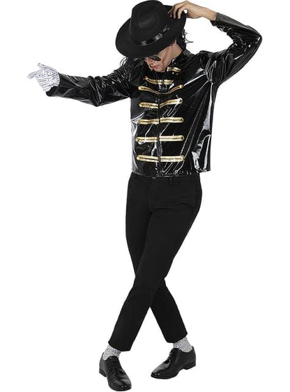 Chaqueta militar negra Michael Jackson para adulto - Funiglobal | Funidelia