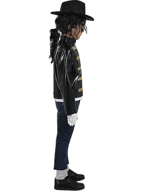 Chaqueta militar negra Michael Jackson para niño - Funiglobal | Funidelia
