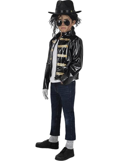 Chaqueta militar negra Michael Jackson para niño - Funiglobal | Funidelia