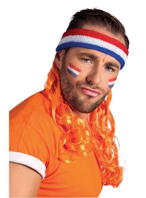 Cinta de Holanda con pelo para adulto