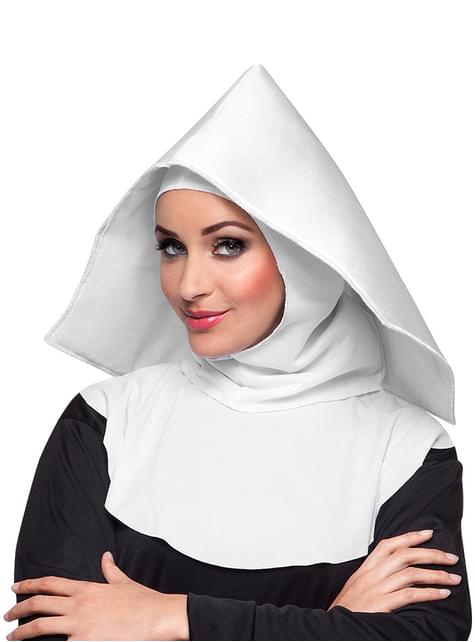 Cofia de monja superior con cuello - Boland | Funidelia