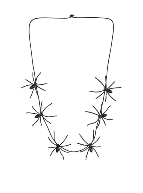 Collar con arañas para mujer - Widmann | Funidelia