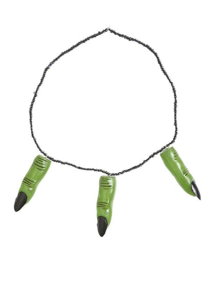 Collar con dedos monstruosos