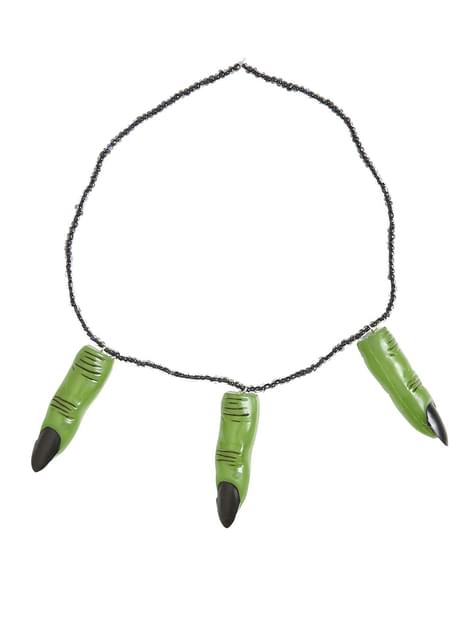 Collar con dedos monstruosos