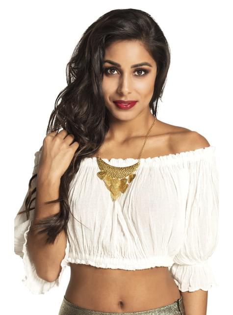Collar de gitano con detalles dorados - Boland | Funidelia