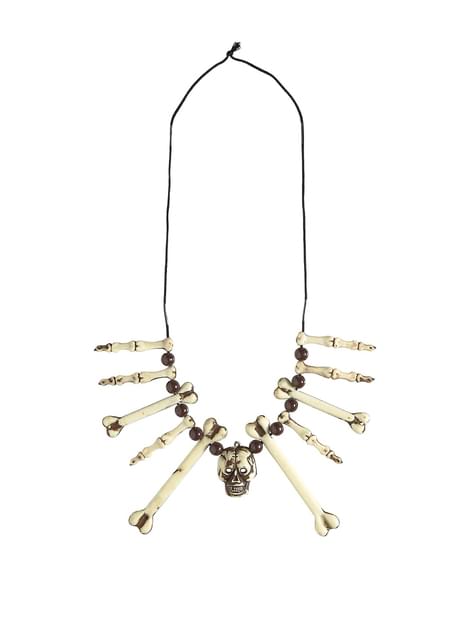 Collar de huesos de brujo vudú - Widmann | Funidelia