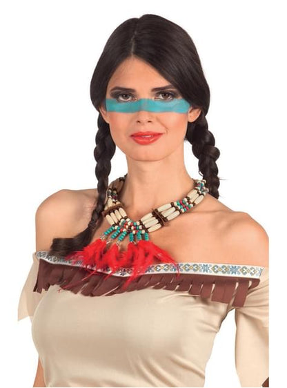 Collar de indio con plumas para adulto - Boland | Funidelia