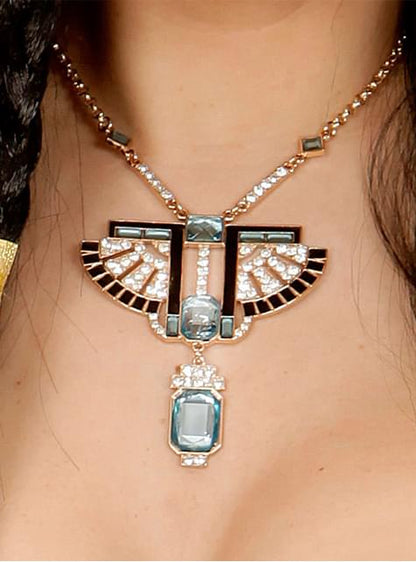 Collar faraón dorado para adulto